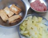 รูปขั้นตอนการทำที่ 1 ของ ผักกาดดองผัดอกไก่