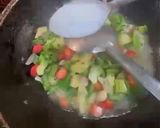 A picture of step 8 of Bisi Bele Bhat.