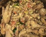 Hình bước làm 4 của món Chân gà sốt bà ti 🤣