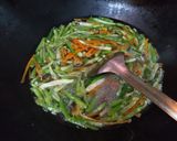 蒜味涼拌菜豆的食譜步驟3照片