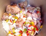 A picture of step 2 of Dumpling and Lamb Stew.