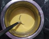 A picture of step 3 of Khanan dhokla.