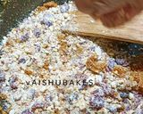 A picture of step 3 of Cranberry & Mixed Nuts Besan Laddu.