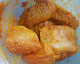 A picture of step 2 of Chicken donuts.