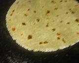A picture of step 3 of Milk Bajara roti.