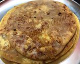 A picture of step 12 of Sajjappa (coconut sooji sweet kachori).