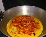 A picture of step 4 of DahiAloo.