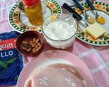 Foto del paso 1 de la receta: Queso crema casero / Torres de suprema con salsa de queso crema y manzana 🍎🍎!!!