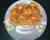 A picture of step 9 of Punjabi Chicken Pulao.