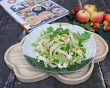 Hình bước làm 2 của món Bầu Xào Trứng