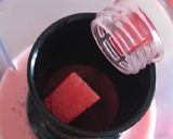 A picture of step 3 of Watermelon juice.