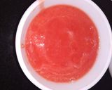 A picture of step 1 of Raw Tomato Salsa.