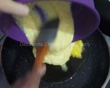 A picture of step 2 of Moong Dal Laddoo without sugar.