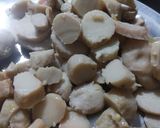 A picture of step 2 of Taro Root Curry Arbi.