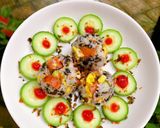 Hình bước làm 2 của món Cơm nắm rong biển siêu ngon