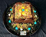A picture of step 6 of Oreo Bread Cake.