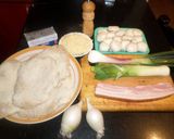 Foto del paso 1 de la receta: Milanesa de cerdo con cobertura de hongo y parmesano y guarnición de panceta y puerro