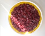 Фото кроку 3 до Пирог с вишней🍒 и белковой глазурью🥧.