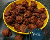 A picture of step 10 of Chinese manchurian pakode.