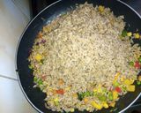 A picture of step 16 of Coconut fried rice(fully flavoured).