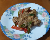 Foto del paso 5 de la receta: Pechuga de pollo con pimientos y salsa de paté (aprovechamiento de salsa)