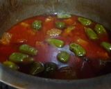 A picture of step 5 of Achar Gosht.
