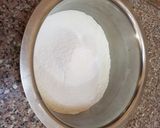 A picture of step 2 of Eggless Vanilla Cake.