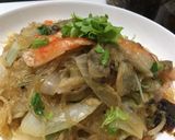 海瓜子炒冬粉的食譜步驟4照片
