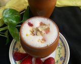 स्ट्रोबेरी लस्सी (strawberry Lassi recipe in hindi) रेसिपी चरण 2 फोटो
