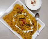 सोया वेज बिरयानी (Soya veg biryani recipe in hindi) रेसिपी चरण 4 फोटो