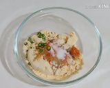 A picture of step 1 of Kadhi Pakoda Recipe/ Soft Pakoda Kadhi Recipe.