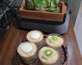Foto langkah ke 8 dari resep Matcha Turkish Magnolia Pudding.