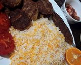 عکس مرحله 1 از دستور کتلت گوشت با آرد نخودچی