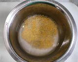 A picture of step 1 of Masala Khichdi.
