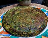 Foto del paso 4 de la receta: TORTILLA DE ESPINACAS RELLENA ❤️