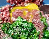 Foto del paso 1 de la receta: Pan de carne relleno