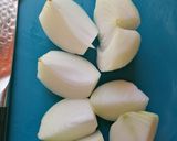 Foto del paso 1 de la receta: Higaditos de conejo encebollado