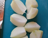 Foto del paso 1 de la receta: Higaditos de conejo encebollado