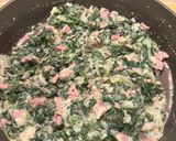 รูปขั้นตอนการทำที่ 6 ของ ผักโขมอบชีส Baked Spinach with Cheese