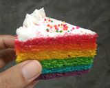 Foto langkah ke 7 dari resep Rainbow cake.