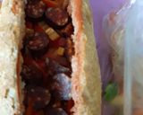 Töltött teljeskiörlésű veknik recept fázis 3 fotója