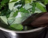 Foto langkah ke 1 dari resep Bobor Daun Singkong dan Tahu.