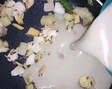 A picture of step 4 of 5-Root vegetable soup, Jack fruit seed Thalipeeth, Frushi with salad.