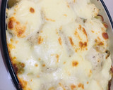 Foto del paso 5 de la receta: COLIFLOR CON ACEITUNAS Y SALSA BLANCA GRATINADO🤩😋🤗👏