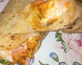 A picture of step 5 of Boti roll paratha😋بوٹی رول پراٹھا😋.