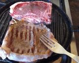 Foto del paso 7 de la receta: Bife a la plancha con risotto de ajo y perejil