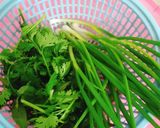 Hình bước làm 1 của món Thịt bò xào giá