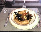 Foto del paso 9 de la receta: Discada de carnes con mejillones