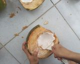 Hình bước làm 1 của món Mứt dừa Vị cafe và sữa