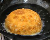 A picture of step 8 of Crispy masala chana katori.